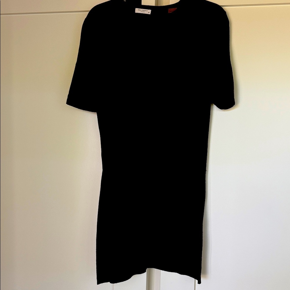 Equipment Black Mini Dress
